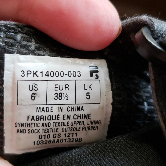 Fila EZ Slide Skele-toes shoes - Picture 3 of 6